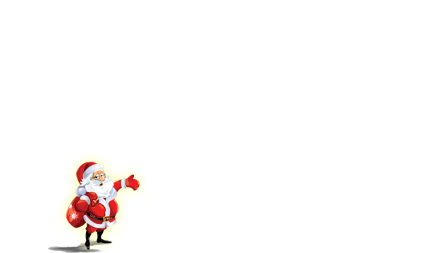 Transparent Geneva Santa Claus Christmas Square Text for Christmas