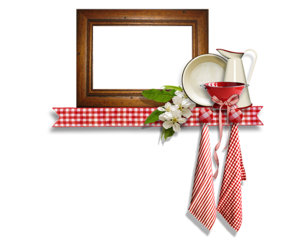 Transparent Ribbon Cut Flowers Gift Red for Christmas