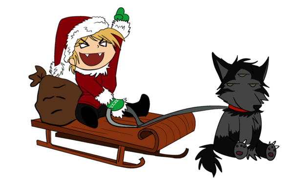 Transparent Dog Santa Claus Ocicat Cat Cartoon for Christmas