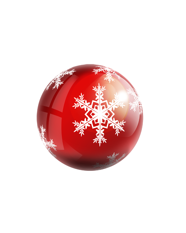 Transparent Santa Claus Christmas Ornament Christmas Sphere for Christmas