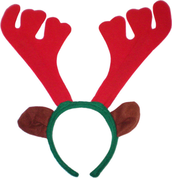 Transparent Reindeer Deer Rudolph Antler for Christmas
