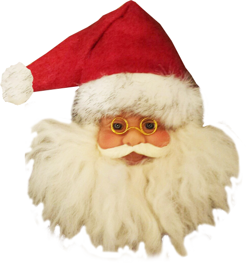 Transparent Santa Claus Santa Suit Christmas Christmas Ornament for Christmas