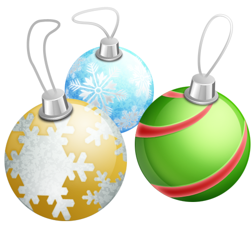 Transparent Telegram Online Chat Christmas Ornament Christmas Decoration for Christmas