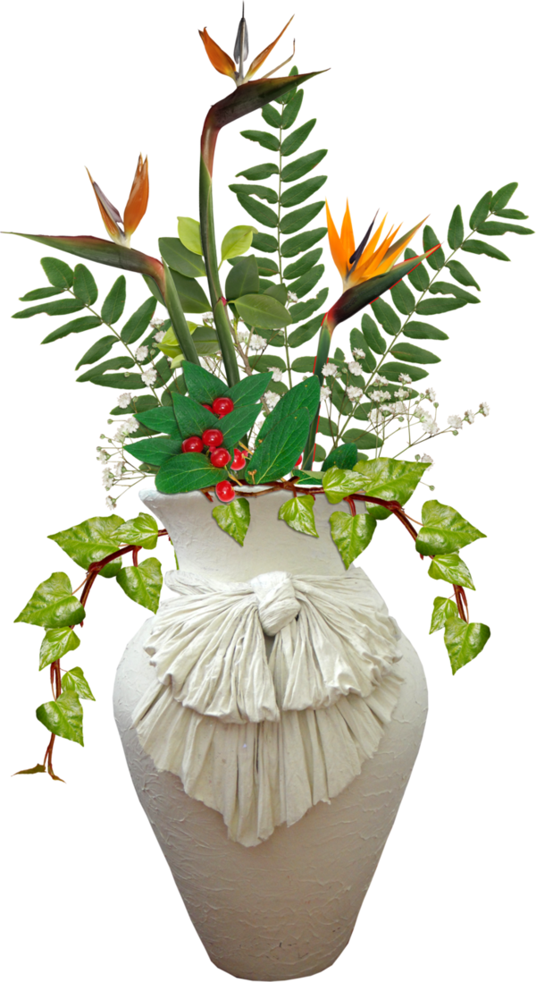 Transparent Flower Vase Houseplant Plant Flowerpot for Christmas