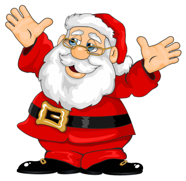 Transparent Santa Claus Rudolph Christmas Finger for Christmas
