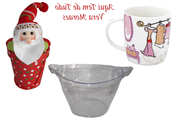 Transparent Coffee Cup Ceramic Mug Cup Tableware for Christmas