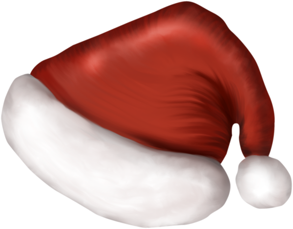 Transparent Santa Claus Christmas Bonnet Mouth Thumb for Christmas
