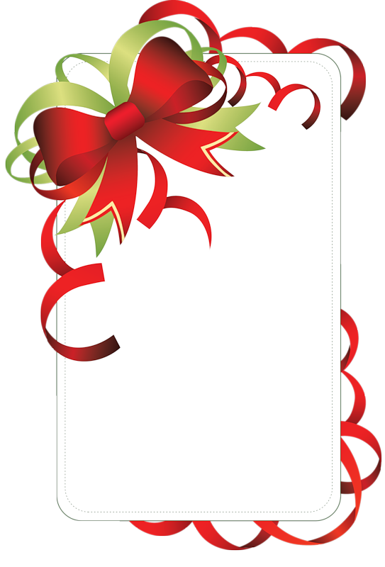 Transparent Christmas Christmas Card Christmas Decoration Flower Red for Christmas