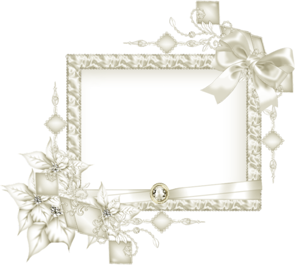 Transparent Scrapbooking Christmas White Christmas Picture Frame White for Christmas