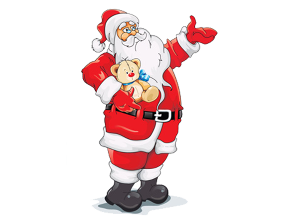 Transparent Santa Claus Christmas Cartoon Christmas Ornament for Christmas