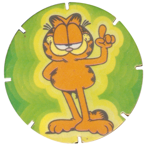 Transparent Garfield Garfield Minus Garfield Cartoon Yellow Christmas Ornament for Christmas