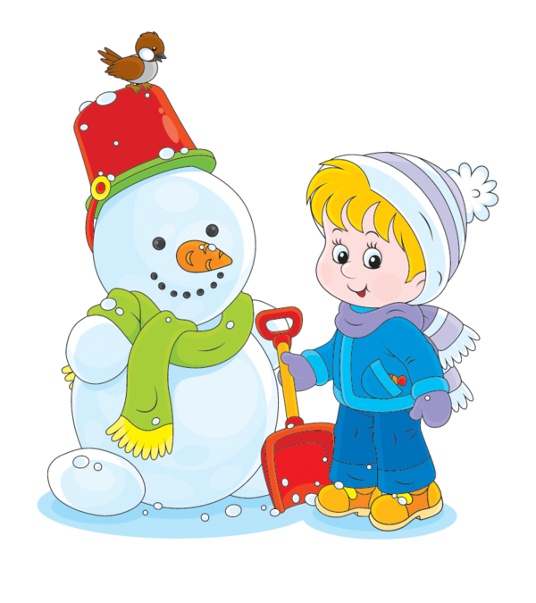 Transparent Child Snow Snowball Cartoon Christmas for Christmas