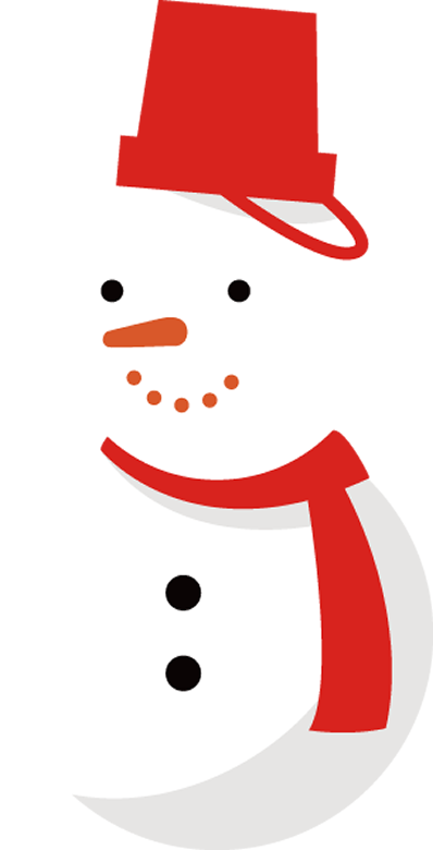 Transparent christmas Snowman Nose Smile for Snowman for Christmas