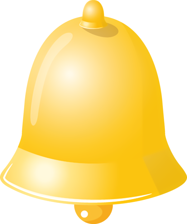 Transparent christmas Yellow Helmet Bell for Jingle Bells for Christmas