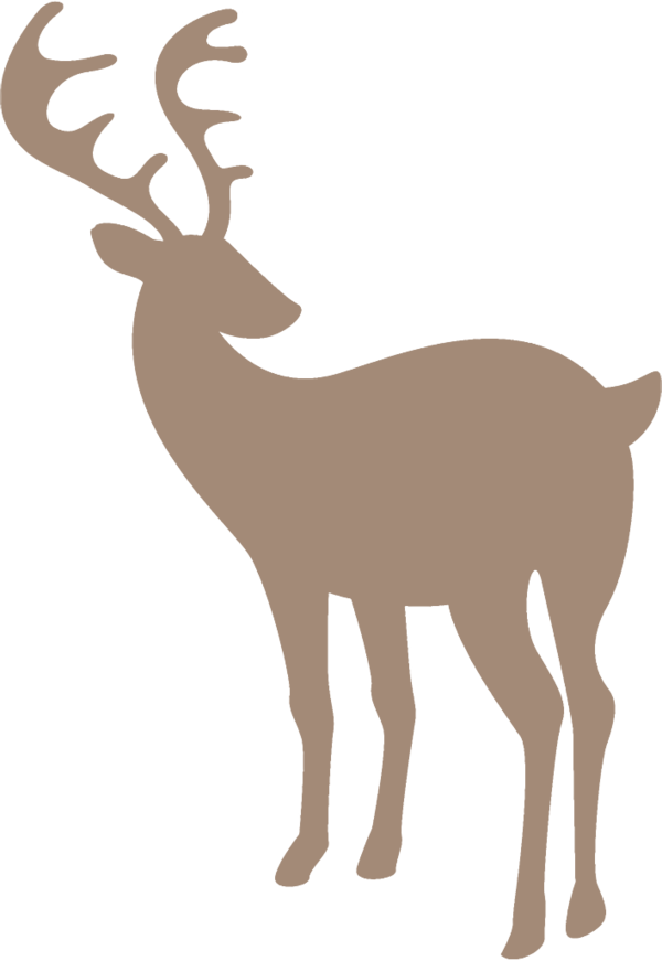 Transparent christmas Reindeer Deer Elk for Reindeer for Christmas