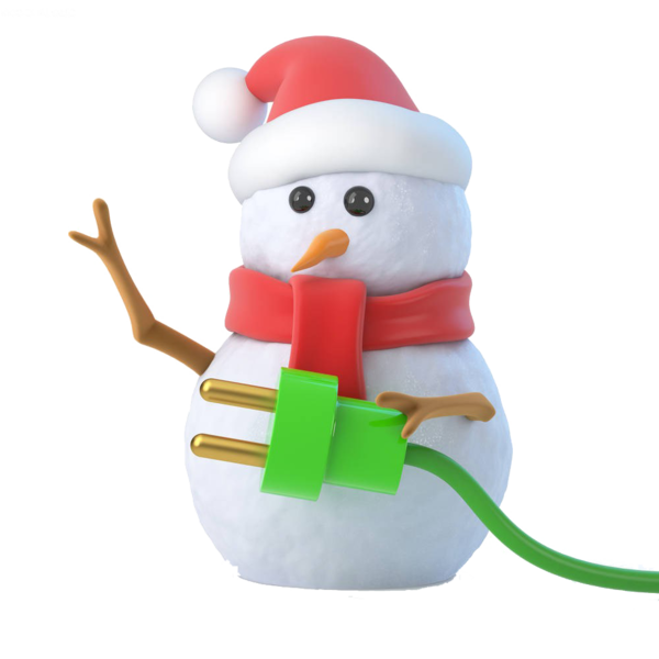 Transparent Santa Claus Snowman Newspaper Christmas Ornament for Christmas