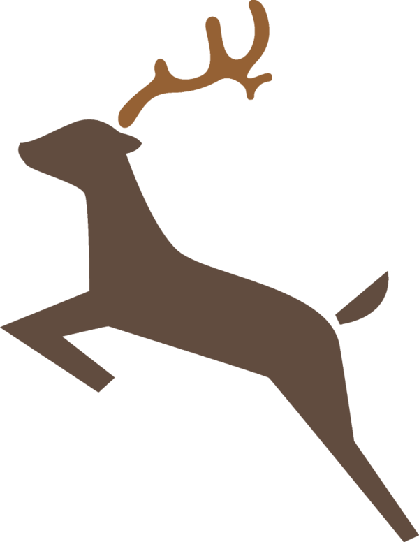 Transparent christmas Deer Reindeer Tail for Reindeer for Christmas