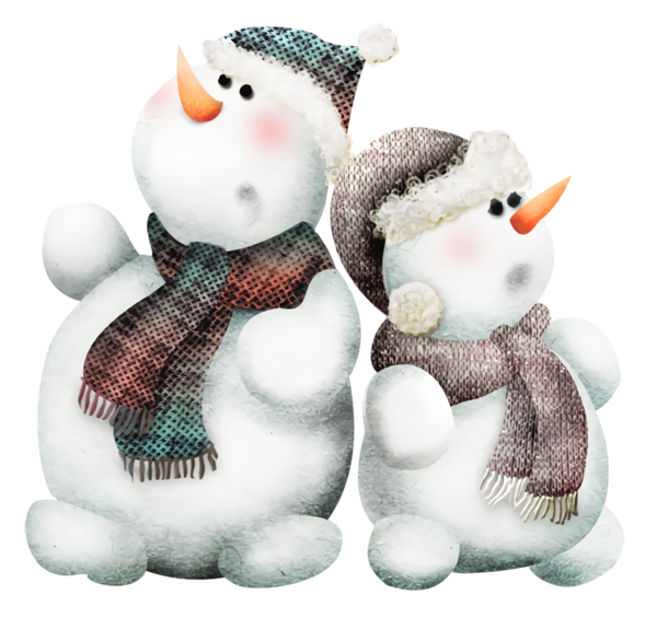 Transparent christmas Snowman Stuffed toy Toy for snowman for Christmas