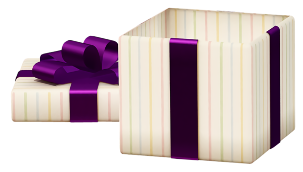Transparent christmas Violet Purple Material property for Christmas Gift for Christmas