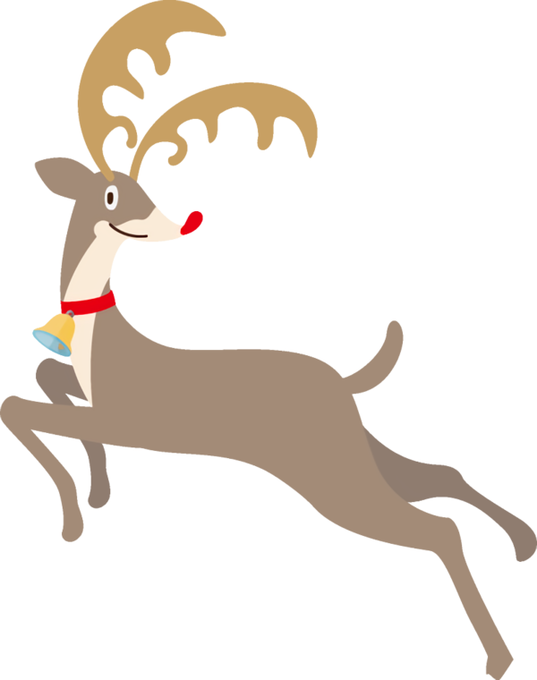 Transparent christmas Reindeer Deer Antelope for Reindeer for Christmas