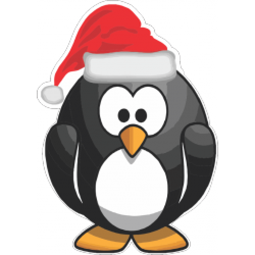 Transparent Penguin Christmas Christmas Carol Flightless Bird Beak for Christmas