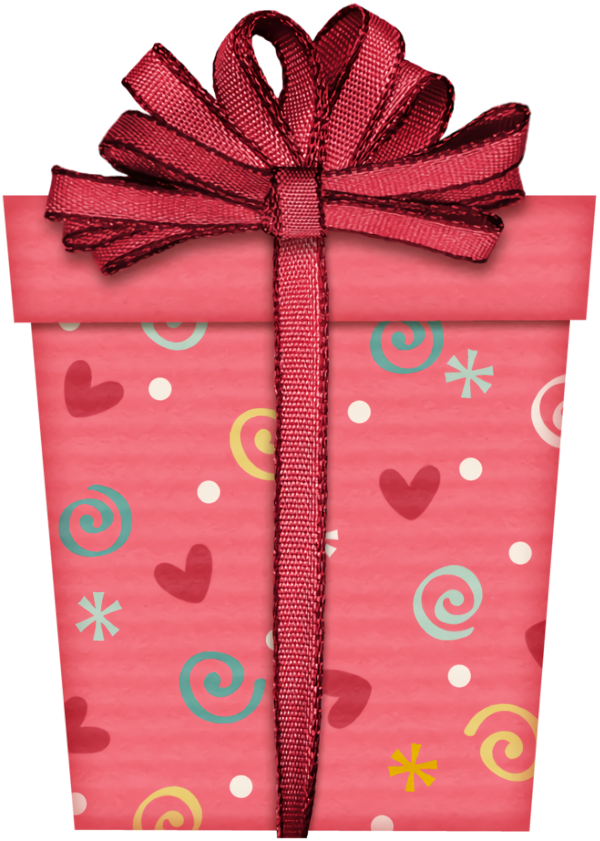 Transparent christmas Pink Pattern Design for Christmas Gift for Christmas