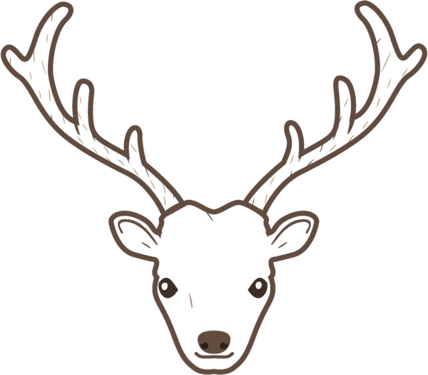 Transparent christmas Horn Antler Reindeer for Reindeer for Christmas