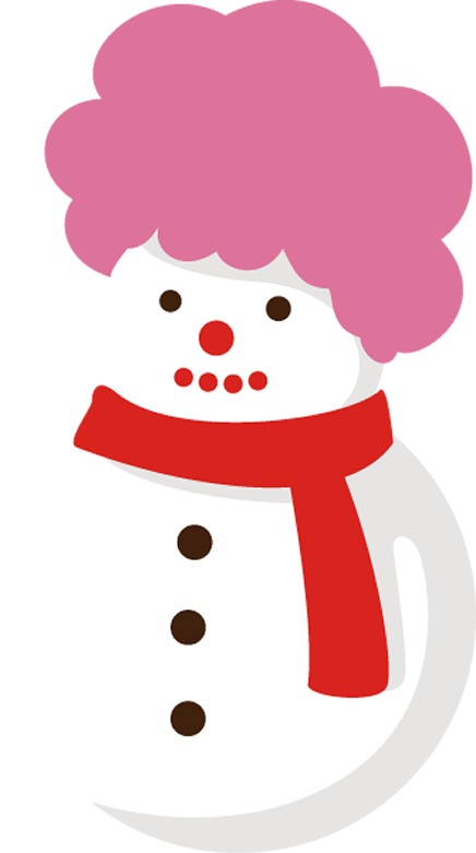 Transparent christmas Cartoon for Snowman for Christmas