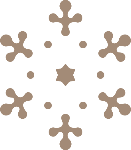 Transparent christmas Pattern Design Beige for Snowflake for Christmas