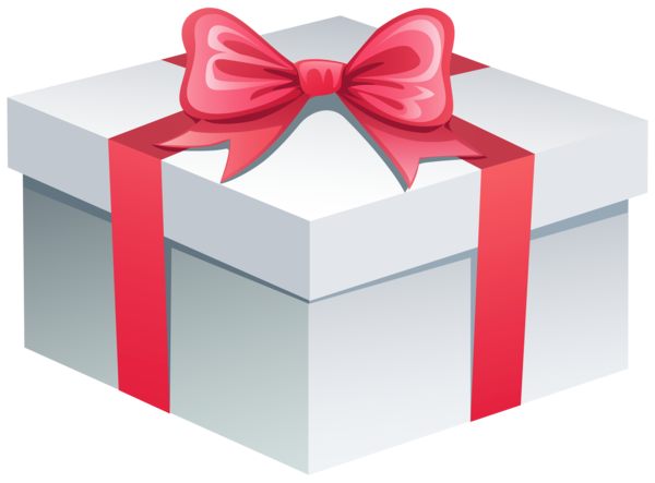 Transparent Gift Box Decorative Box Ribbon for Christmas