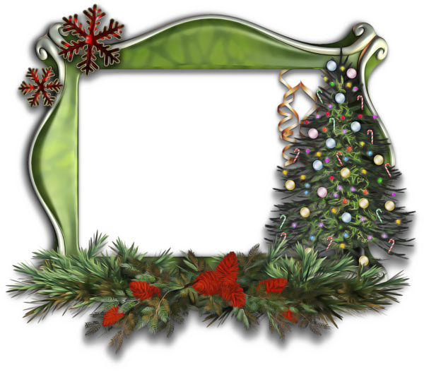 Transparent Christmas Day Picture Frames Christmas Decoration Picture Frame for Christmas