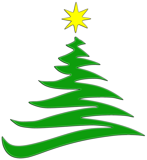 Transparent Christmas Tree Christmas Day Tree Colorado Spruce Oregon Pine for Christmas