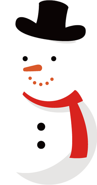 Transparent christmas Snowman Nose Cartoon for Snowman for Christmas