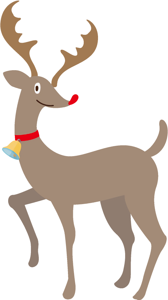 Transparent christmas Reindeer Deer Wildlife for Reindeer for Christmas