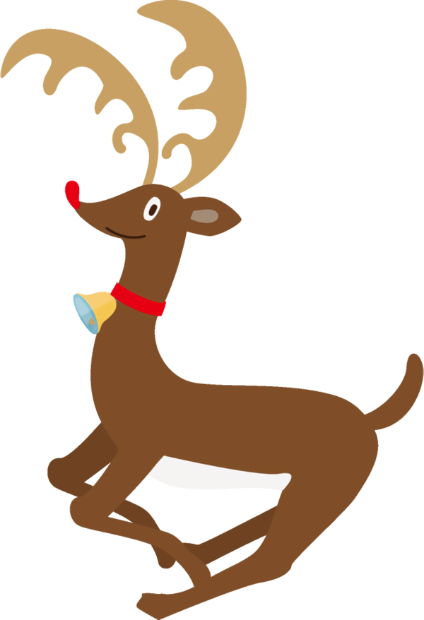 Transparent christmas Reindeer Deer Antelope for Reindeer for Christmas