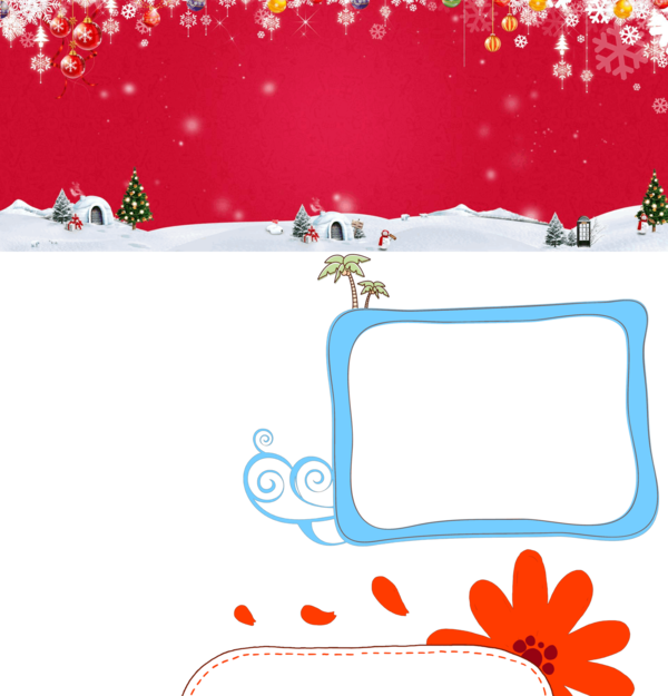 Transparent Santa Claus Christmas Day Snow Red Text for Christmas