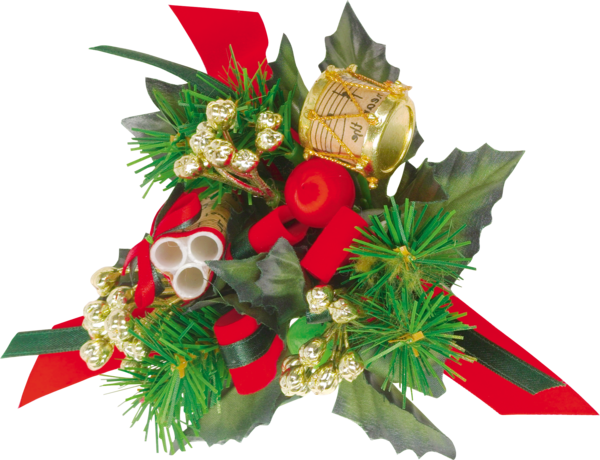Transparent Christmas Ornament Floral Design New Year Christmas Decoration for Christmas