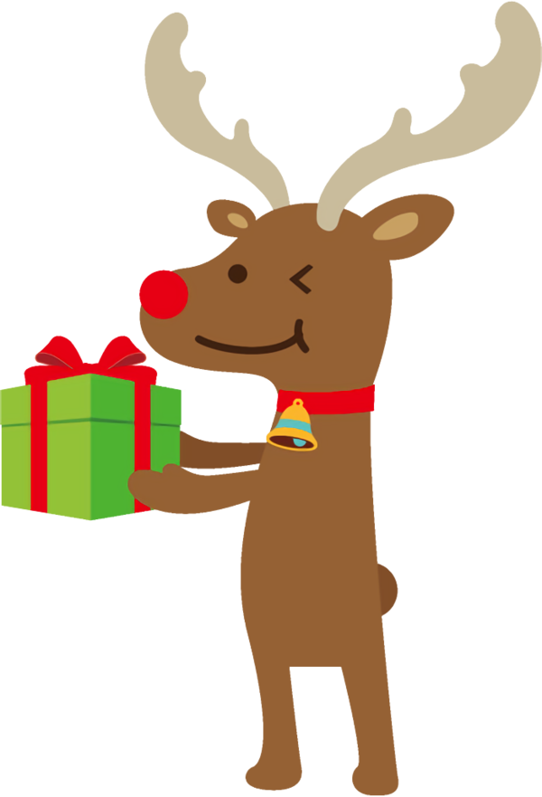 Transparent christmas Reindeer Deer Moose for Reindeer for Christmas