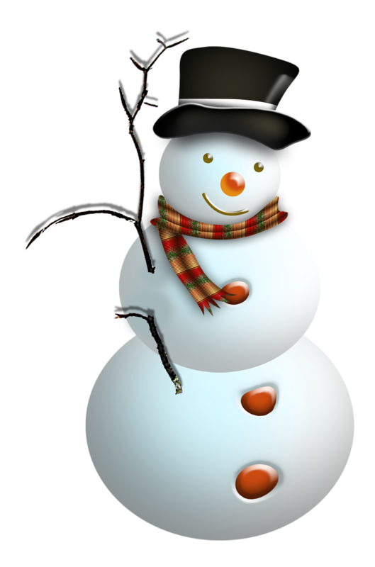 Transparent Christmas Day Page New Year Snowman Christmas Ornament for Christmas