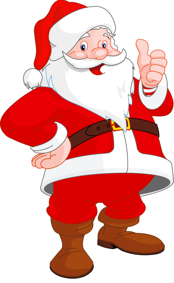 Transparent Santa Claus Christmas Santa Clause Thumb for Christmas
