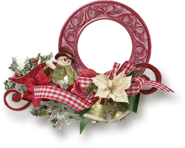 Transparent christmas Christmas Christmas decoration Wreath for Christmas Border for Christmas