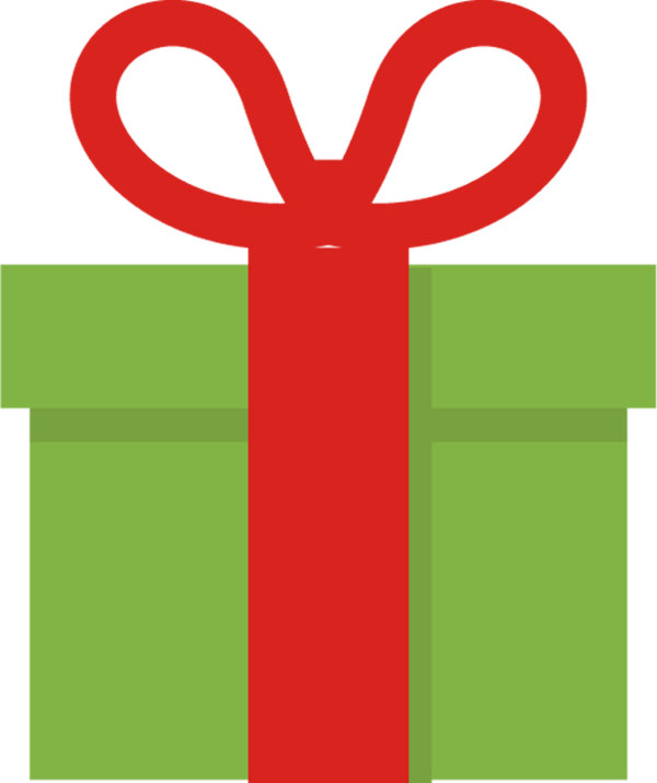 Transparent christmas Green Line Symbol for Christmas gift for Christmas