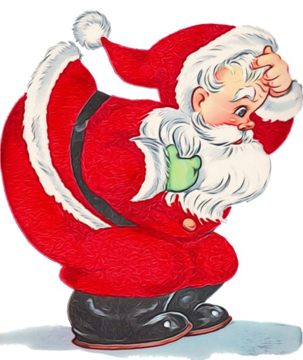 Transparent Santa Claus Mrs Claus Christmas Day Fictional Character for Christmas