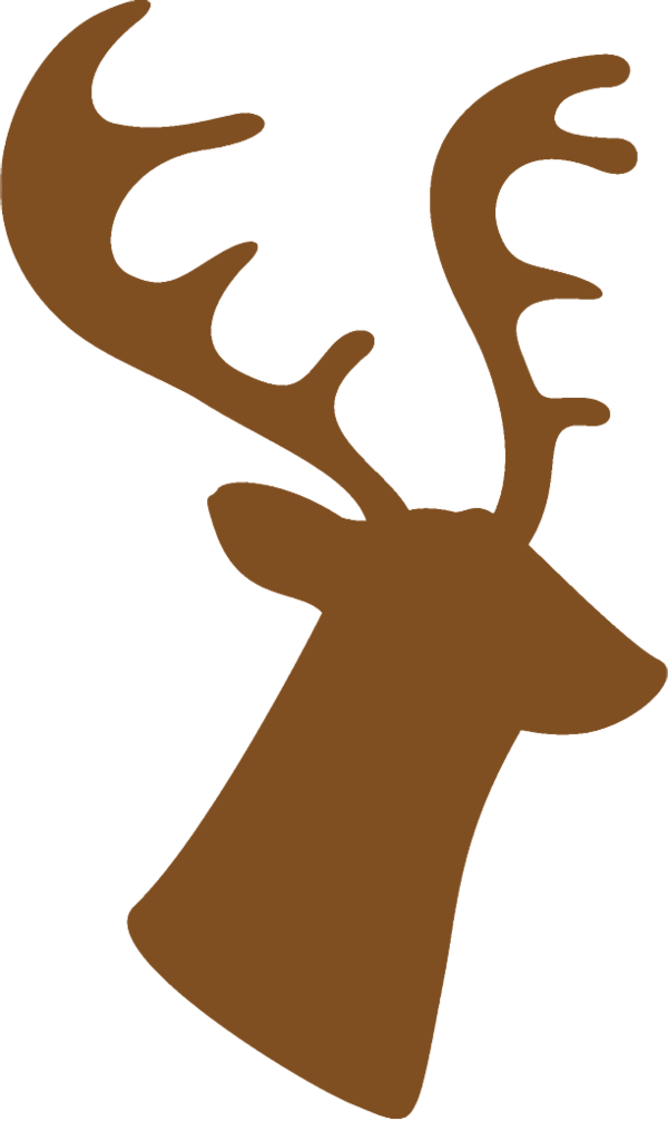 Transparent christmas Deer Reindeer Antelope for Reindeer for Christmas