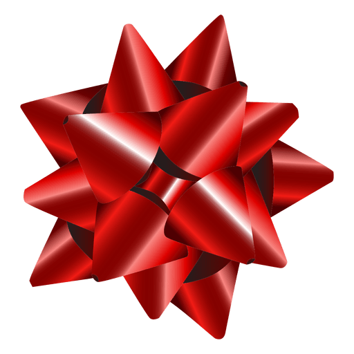 Transparent Ribbon Gift Christmas Petal Symmetry for Christmas