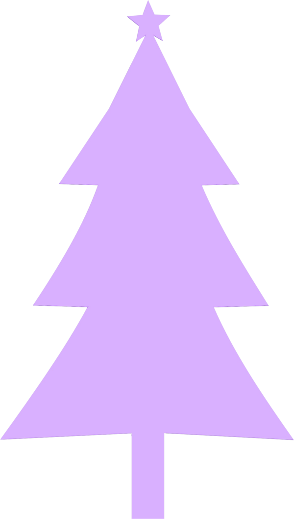 Transparent Christmas Day Mrs Claus Christmas Tree Violet for Christmas