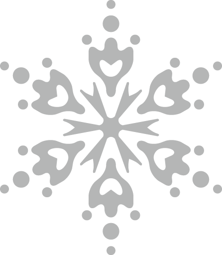 Transparent christmas Pattern Design Black-and-white for Snowflake for Christmas
