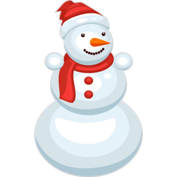 Transparent Santa Claus Christmas Ornament Christmas Day Snowman Cartoon for Christmas
