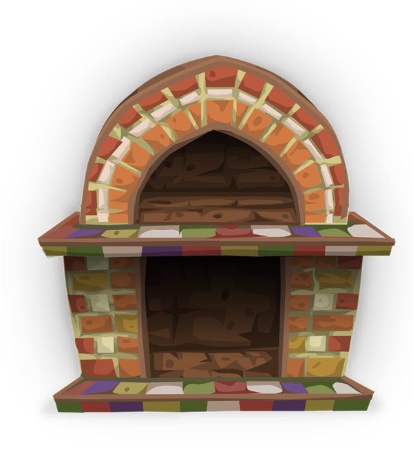 Transparent Fireplace Chimney Blog Hearth Arch for Christmas