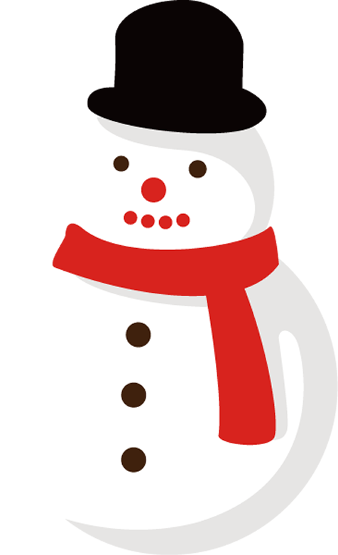 Transparent christmas Snowman Nose Cartoon for Snowman for Christmas